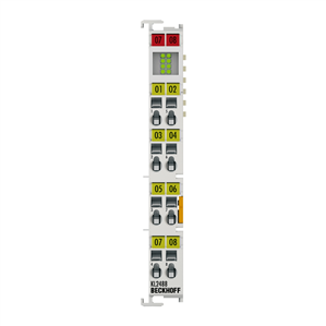 Beckhoff KL2488 Bus Terminal, 8-channel digital output, 24 V DC, 05 A, ground switching