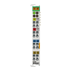 Beckhoff KL3001 Bus Terminal, 1-channel analog input, voltage, ±10 V, 12 bit, differential