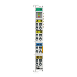 Beckhoff KL3142 Bus Terminal, 2-channel analog input, current, 0…20 mA, 16 bit, differential, high-precision