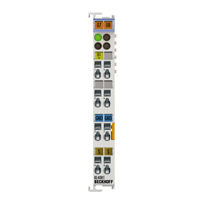 Beckhoff KL4001 Bus Terminal, 1-channel analog output, voltage, 0…10 V, 12 bit, differential