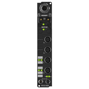 Beckhoff IP2512-B520 Fieldbus Box, 2-channel PWM output, DeviceNet, 24 V DC, 25 A, M12