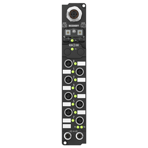 Beckhoff IP2041-Bxxx Fieldbus Box, 8-channel digital output, 24 V DC, 2 A (∑ 12 A), M8 Turkey