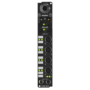 Beckhoff IL2302-B510 Coupler Box, 4-channel digital input + 4-channel digital output, CANopen, 24 V DC, 3 ms, 05 A, M12