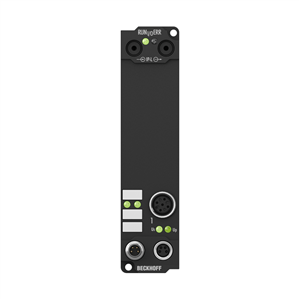 Beckhoff IE6012 Extension Box, 2-channel communication interface, serial, TTY, 20 mA, M12