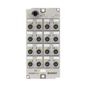 Beckhoff ERI2809-0021 IO-Link box, 16-channel digital output, 24 V DC, 05 A, M8, zinc die-cast Turkey