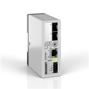 Beckhoff CU1521-0020 Infrastructure, media converter, 3-port junction, Ethernet/EtherCAT, 1000/100 Mbit/s, 24 V DC, SFP