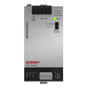 Beckhoff PS9011-2420-0001 Buffer module PS9000; output: 24 V DC, 20 A, 200 ms; input: 24 V DC Turkey