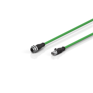 Beckhoff ZK1096-8691-0xxx Industrial Ethernet/EtherCAT G/G10 cable, Cat6/Cat6A, PUR, 4 x 2 x AWG26, fixed installation