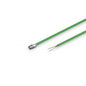 Beckhoff ZK1090-3200-7xxx EtherCAT cable, IP69K, PVC, AWG26, fixed installation
