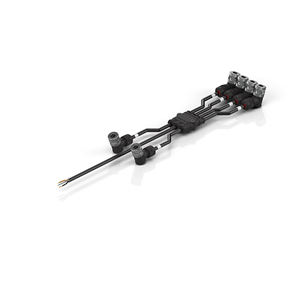 Beckhoff ZC2000-0000-0020 Splitter cable, for XPlanar tile APS4322-0000-0000, 2 x 3 layout, PVC, fixed installation