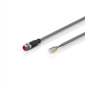 Beckhoff ZK2000-8100-3xxx Sensor cable, PVC, 8 x 025 mm², shielded, fixed installation