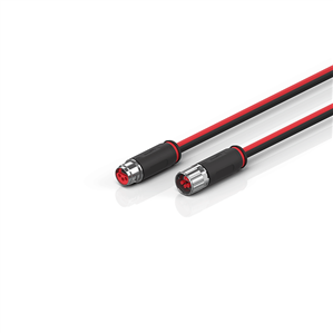 Beckhoff ZK7206-2219-0xxx B17, ECP cable, PUR, 3 G 15 mm² + (1 x 4 x AWG22), drag chain suitable, key 1 (24 V DC)