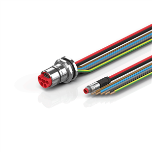 Beckhoff ZK7714-BZ00-0xxx B23, ECP cable, PUR, 5 G 40 mm² + (1 x 4 x AWG22), drag chain suitable, key 2 (400 V AC) Turkey