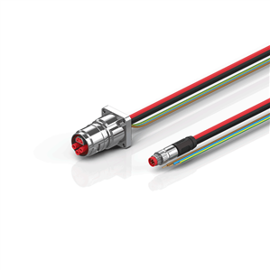 Beckhoff ZK7910-BK00-0xxx B17, ENP cable, PUR, 3 G 25 mm² + (1 x 4 x AWG22), drag chain suitable, key 3 (user-defined voltage)