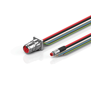 Beckhoff ZK7908-BX00-0xxx B17, ECP cable, PUR, 5 G 15 mm² + (1 x 4 x AWG22), drag chain suitable, key 3 (user-defined voltage)