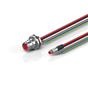 Beckhoff ZK7908-CB00-0xxx B17, ECP cable, PUR, 5 G 15 mm² + (1 x 4 x AWG22), drag chain suitable, key 3 (user-defined voltage)