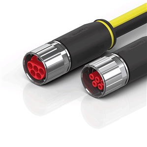 Beckhoff ZK7825-3031-Axxx B40, ECP cable, PUR, 5 G 160 mm² + (1 x 4 x AWG22), drag chain suitable, key 2 (400 V AC)