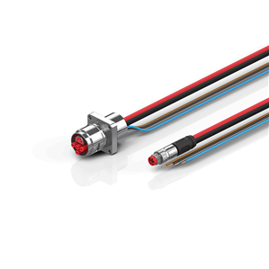 Beckhoff ZK7624-AM00-0xxx B17, ECP cable, PUR, 4 x 15 mm² + (1 x 4 x AWG22), drag chain suitable, key 2 (user-defined voltage)