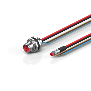 Beckhoff ZK7224-AP00-0xxx B17, ECP cable, PUR, 4 x 15 mm² + (1 x 4 x AWG22), drag chain suitable, key 1 (2 x 24 V DC) Turkey