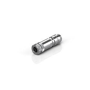 Beckhoff ZS1090-0010 M12 socket field assembly, Ethernet/EtherCAT, IP67, shielded