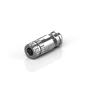 Beckhoff ZS1090-1007 M8 socket field assembly, Ethernet/EtherCAT, IP67, shielded