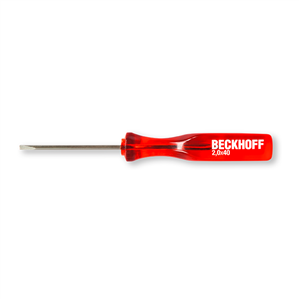 Beckhoff ZB8701 Slot screwdriver 20 x 40 mm, HD terminals