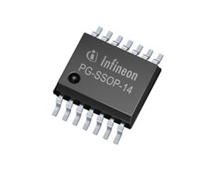 Infineon TLE8386-2EL The  is a low-side-sense boost controller with built in protection features