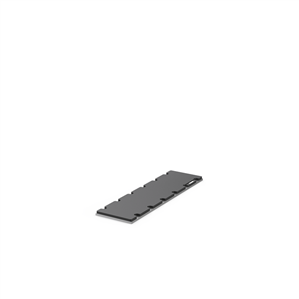 Beckhoff AL8542-0000-0000 Magnetic plate overall width W4, secondary part for AL804x, length 288 mm