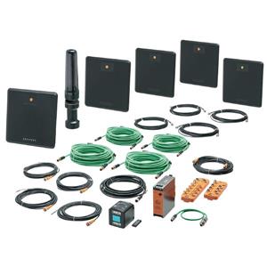 IFM Gate Solution Extension package - O3D RFID incoming and outgoing goods registration system Turkey