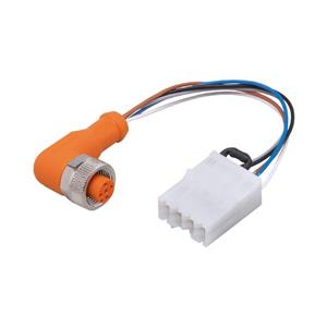 IFM BasicCable/Display inboard Prewired jumper with contact housing