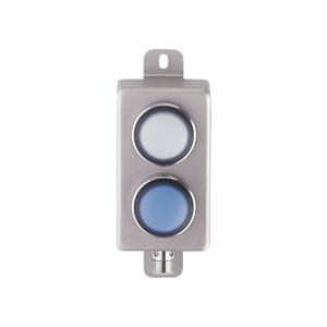 IFM AS-i Module 2BI 2LO WT/BL IP69K AS-Interface illuminated pushbutton module