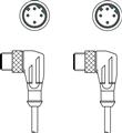 Leuze KSS ET-M12-4W-M12-4W-P7-020 Interconnection cable