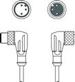 Leuze CB-M12-1500X-3WF/WM Muting cable