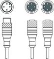 Leuze CB-M12-SC44 Distribution cable