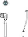 Leuze KDS U-M8-4W-JST-4A-V1-027 Interconnection cable
