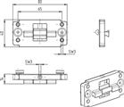 Leuze BT-2P45 Mounting bracket