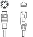 Leuze KSS ET-M12-4A-RJ45-A-P7-050 Interconnection cable