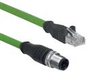 Schmersal AIE-S4P-M12/RJ45-S-G-7,5M-GN-2-X-D-1