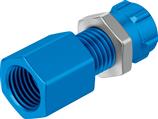 Festo QCK-1/4-PK-6-B Bulkhead quick connector