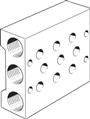 Festo PRS-1/8-3-B Manifold block