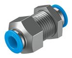 Festo QSS-8-F Push-in bulkhead connector