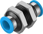 Festo QSS-12-20 Push-in bulkhead connector