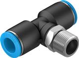 Festo QST-3/8-12-20 Push-in T-fitting