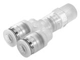 Festo NPQP-Y-R12-Q12-FD Push-in Y-fitting