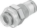 Festo NPQP-H-Q8-E-FD Push-in bulkhead connector