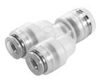 Festo NPQP-Y-Q10-Q8-FD-P10 Push-in Y-connector