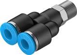 Festo QSY-1/8-6 Push-in Y-fitting