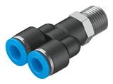 Festo QSY-1/4-8 Push-in Y-fitting