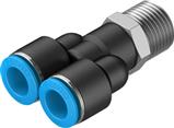 Festo QSY-1/2-12 Push-in Y-fitting