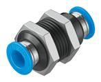 Festo QSS-8 Push-in bulkhead connector